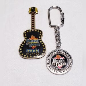 House Of Blues Magnet And Keychain